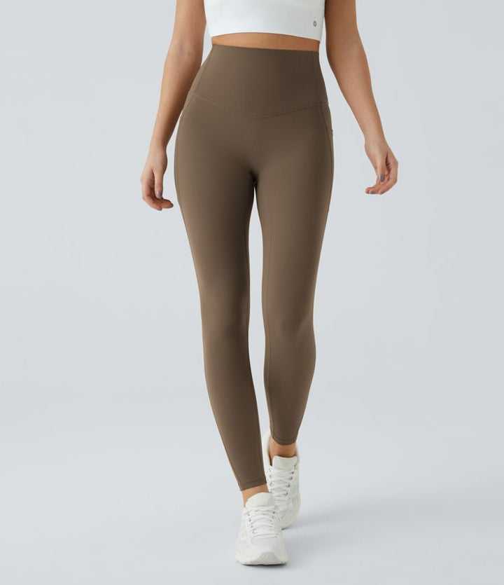 Berlin UltraSculpt™ - Legging mit hoher Taille - Bauchkontrolle und Seitentaschen für das Training