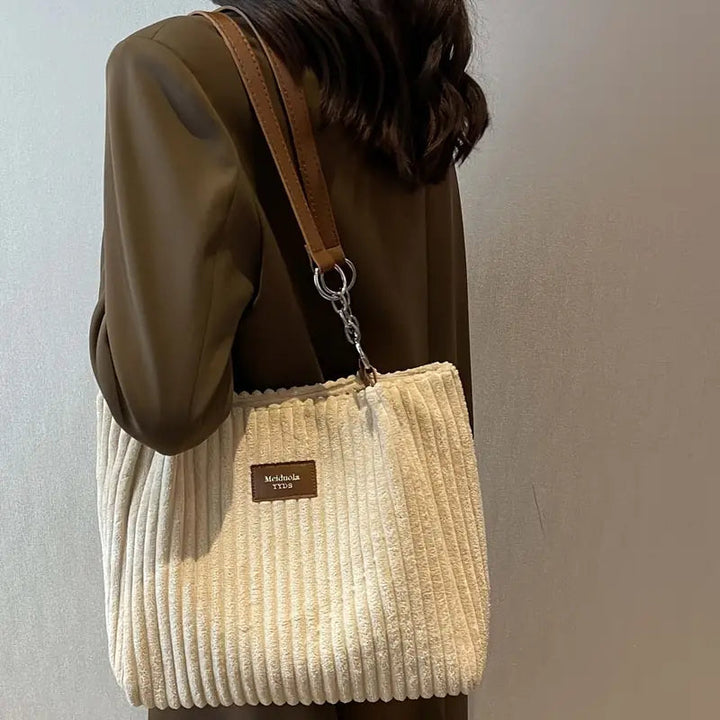 Baumwoll-Cord-Tasche