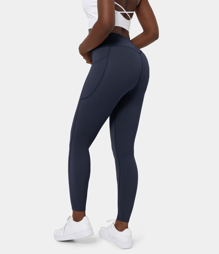 Berlin UltraSculpt™ - Legging mit hoher Taille - Bauchkontrolle und Seitentaschen für das Training