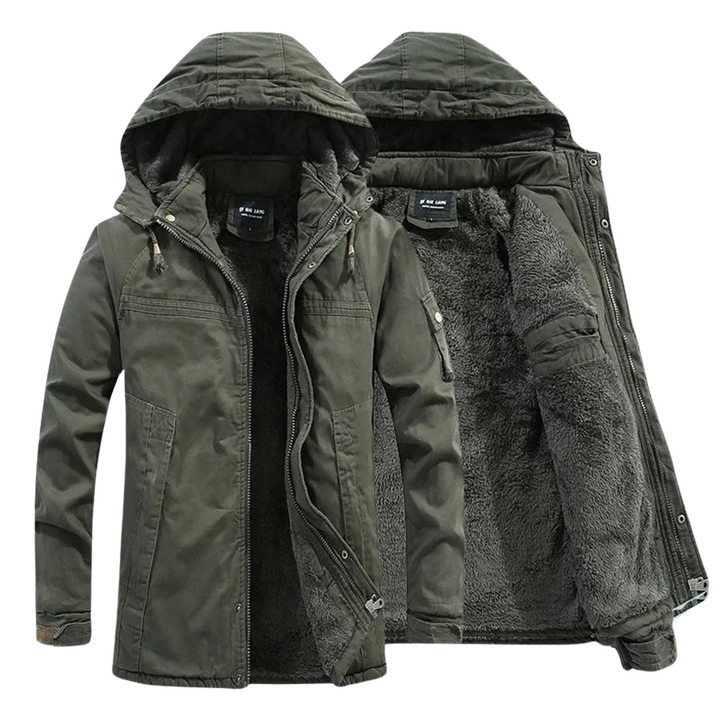 CHARLES | Wintermantel aus Fleece