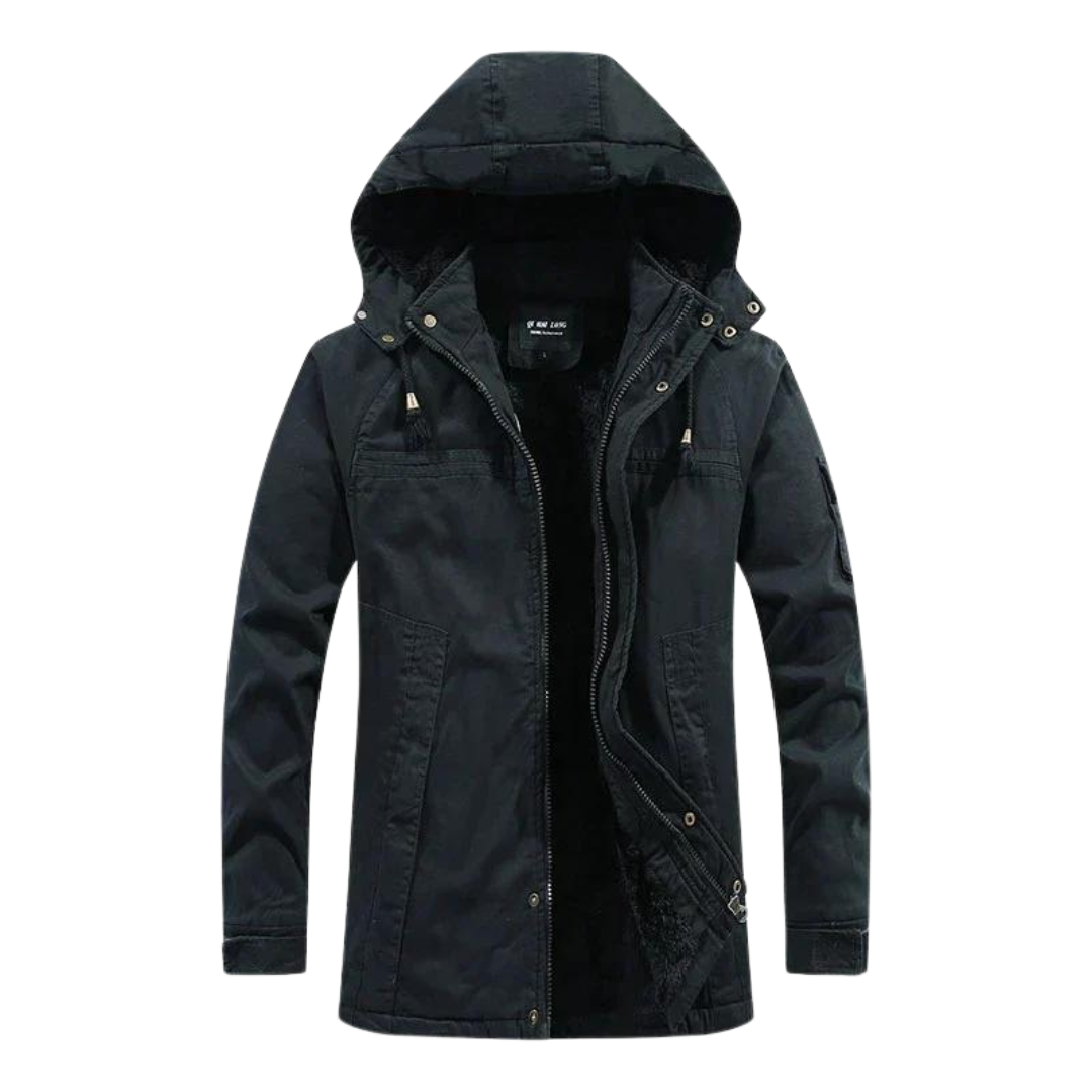 CHARLES | Wintermantel aus Fleece