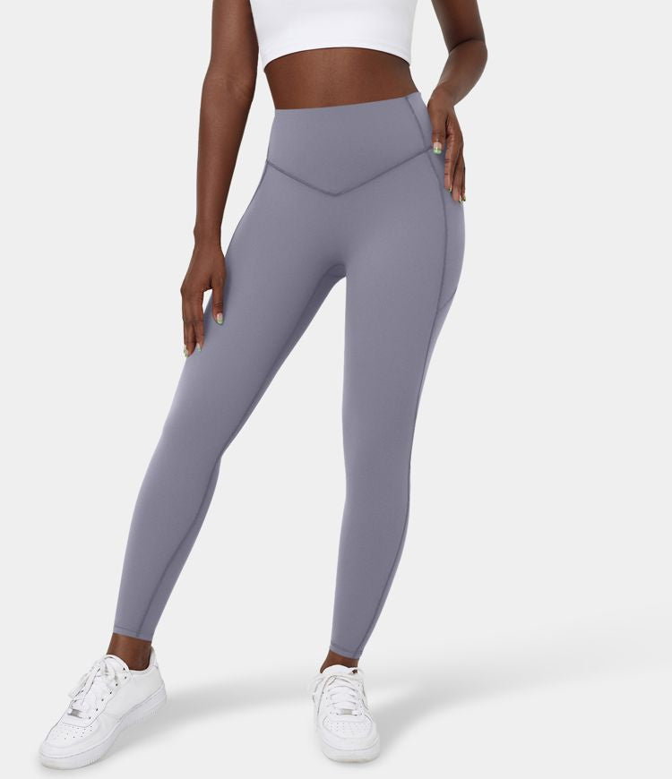 Berlin UltraSculpt™ - Legging mit hoher Taille - Bauchkontrolle und Seitentaschen für das Training