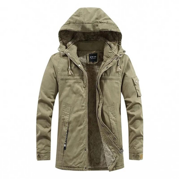 CHARLES | Wintermantel aus Fleece
