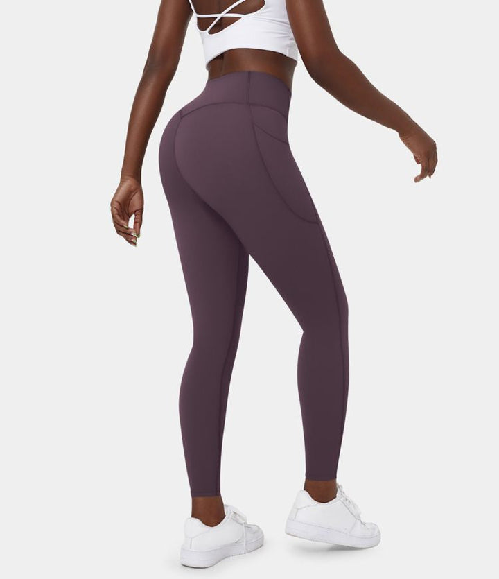 Berlin UltraSculpt™ - Legging mit hoher Taille - Bauchkontrolle und Seitentaschen für das Training