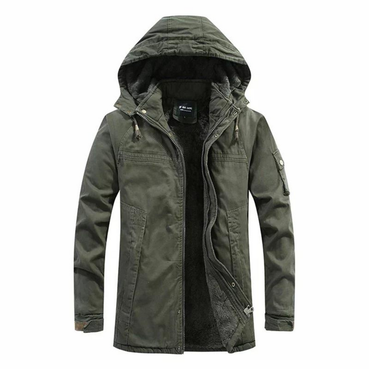 CHARLES | Wintermantel aus Fleece