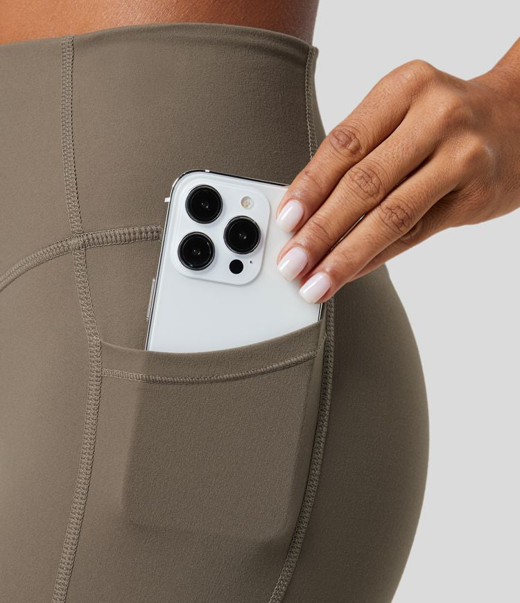 Berlin UltraSculpt™ - Legging mit hoher Taille - Bauchkontrolle und Seitentaschen für das Training