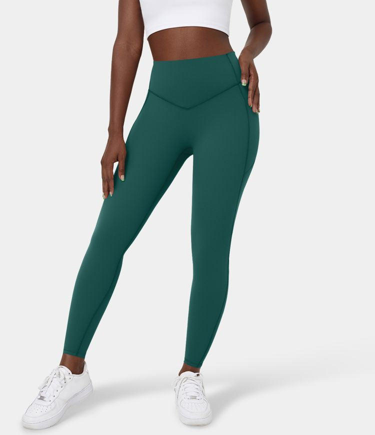 Berlin UltraSculpt™ - Legging mit hoher Taille - Bauchkontrolle und Seitentaschen für das Training