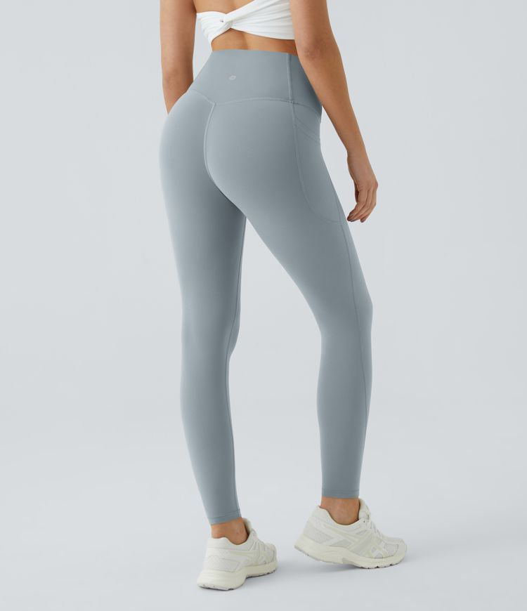 Berlin UltraSculpt™ - Legging mit hoher Taille - Bauchkontrolle und Seitentaschen für das Training