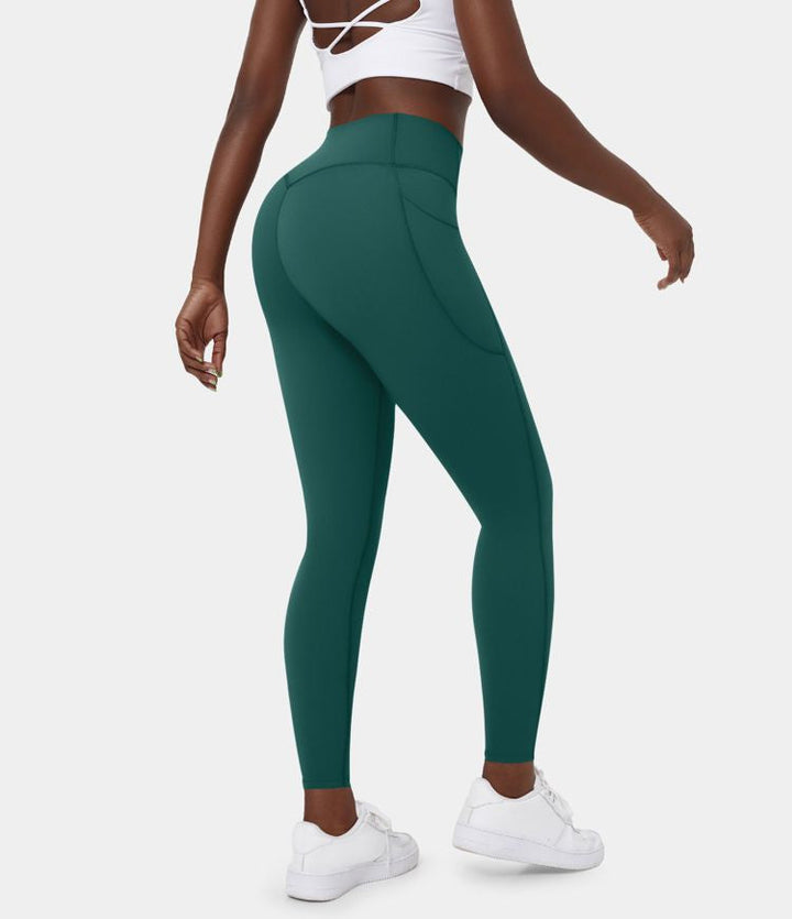 Berlin UltraSculpt™ - Legging mit hoher Taille - Bauchkontrolle und Seitentaschen für das Training