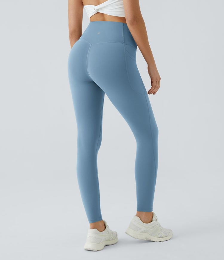 Berlin UltraSculpt™ - Legging mit hoher Taille - Bauchkontrolle und Seitentaschen für das Training