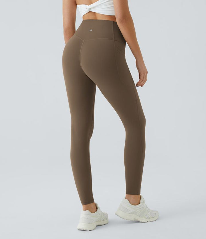 Berlin UltraSculpt™ - Legging mit hoher Taille - Bauchkontrolle und Seitentaschen für das Training