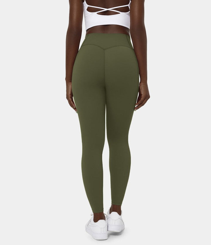 Berlin UltraSculpt™ - Legging mit hoher Taille - Bauchkontrolle und Seitentaschen für das Training