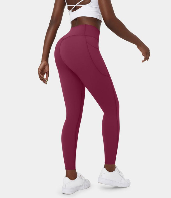 Berlin UltraSculpt™ - Legging mit hoher Taille - Bauchkontrolle und Seitentaschen für das Training