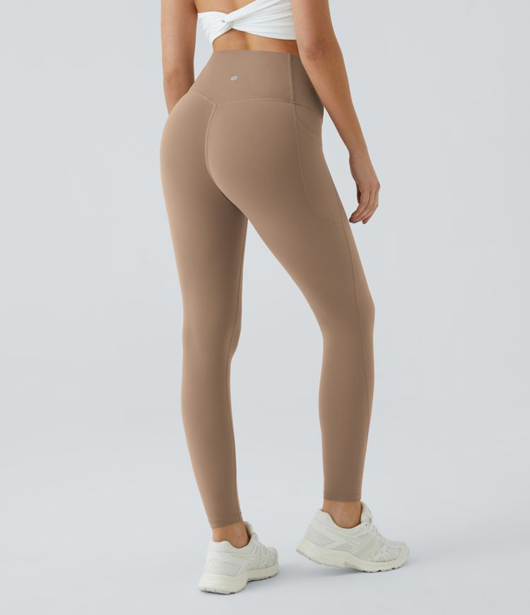 Berlin UltraSculpt™ - Legging mit hoher Taille - Bauchkontrolle und Seitentaschen für das Training