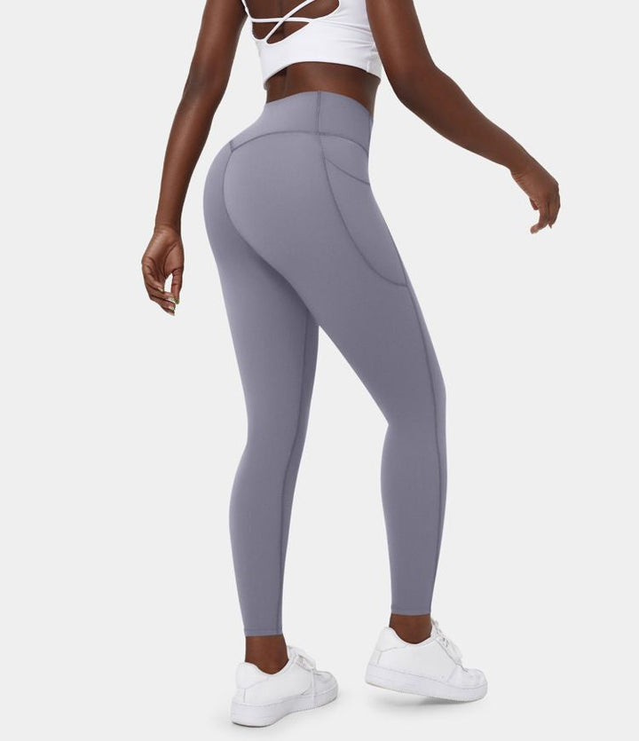 Berlin UltraSculpt™ - Legging mit hoher Taille - Bauchkontrolle und Seitentaschen für das Training