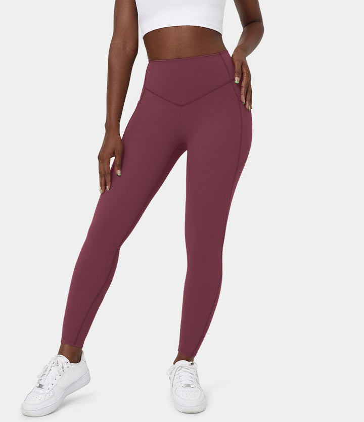Berlin UltraSculpt™ - Legging mit hoher Taille - Bauchkontrolle und Seitentaschen für das Training
