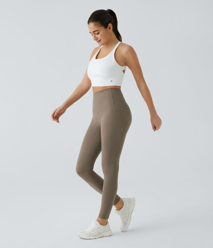 Berlin UltraSculpt™ - Legging mit hoher Taille - Bauchkontrolle und Seitentaschen für das Training