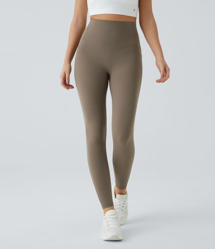 Berlin UltraSculpt™ - Legging mit hoher Taille - Bauchkontrolle und Seitentaschen für das Training