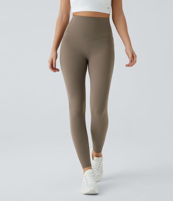 Berlin UltraSculpt™ - Legging mit hoher Taille - Bauchkontrolle und Seitentaschen für das Training
