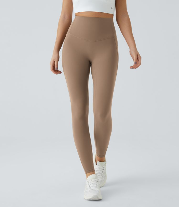 Berlin UltraSculpt™ - Legging mit hoher Taille - Bauchkontrolle und Seitentaschen für das Training