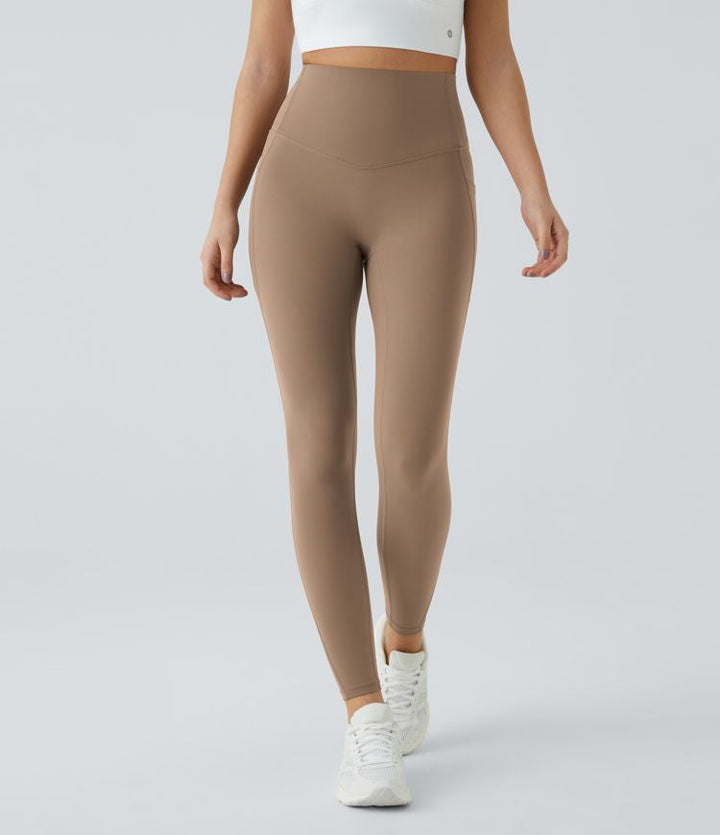 Berlin UltraSculpt™ - Legging mit hoher Taille - Bauchkontrolle und Seitentaschen für das Training