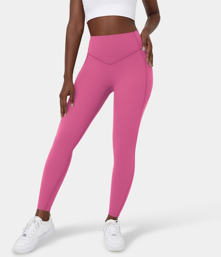 Berlin UltraSculpt™ - Legging mit hoher Taille - Bauchkontrolle und Seitentaschen für das Training