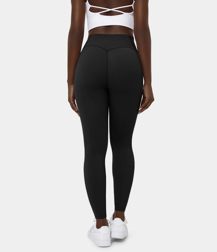 Berlin UltraSculpt™ - Legging mit hoher Taille - Bauchkontrolle und Seitentaschen für das Training