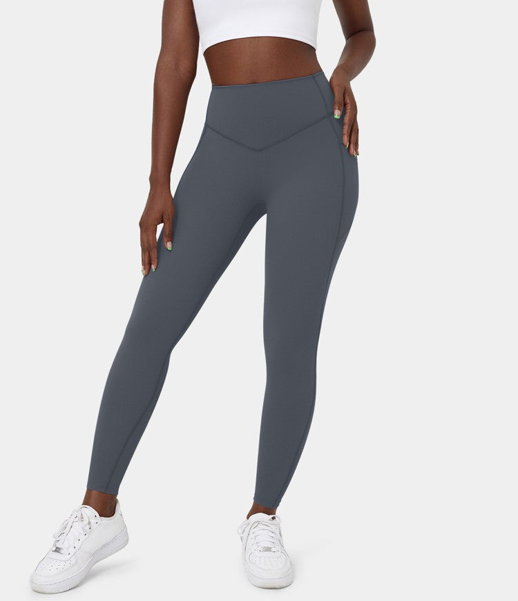 Berlin UltraSculpt™ - Legging mit hoher Taille - Bauchkontrolle und Seitentaschen für das Training