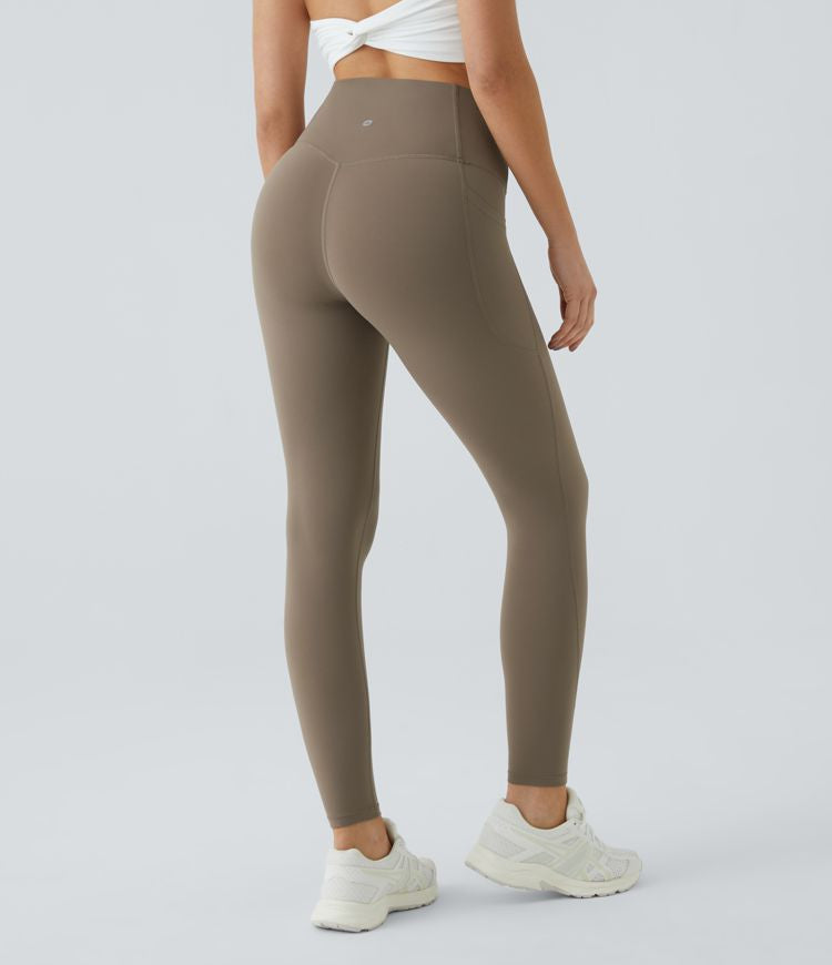 Berlin UltraSculpt™ - Legging mit hoher Taille - Bauchkontrolle und Seitentaschen für das Training