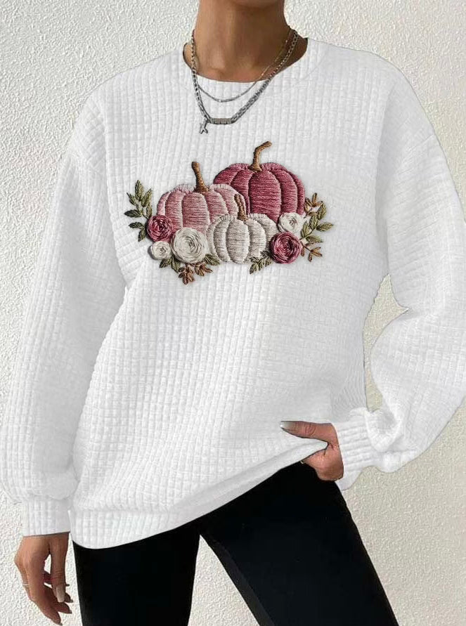 Munich Comfort™: Zacht en Warm Pompoen Sweatshirt