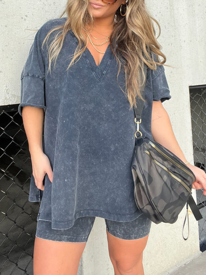 Damen Sommer-Set mit Used-Look
