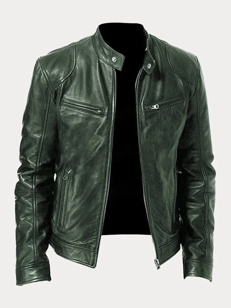 Axel | Klassische Lederjacke
