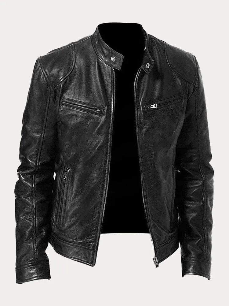 Axel | Klassische Lederjacke