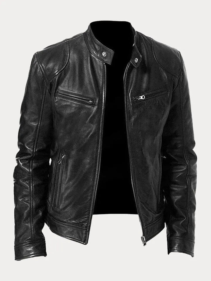 Axel | Klassische Lederjacke
