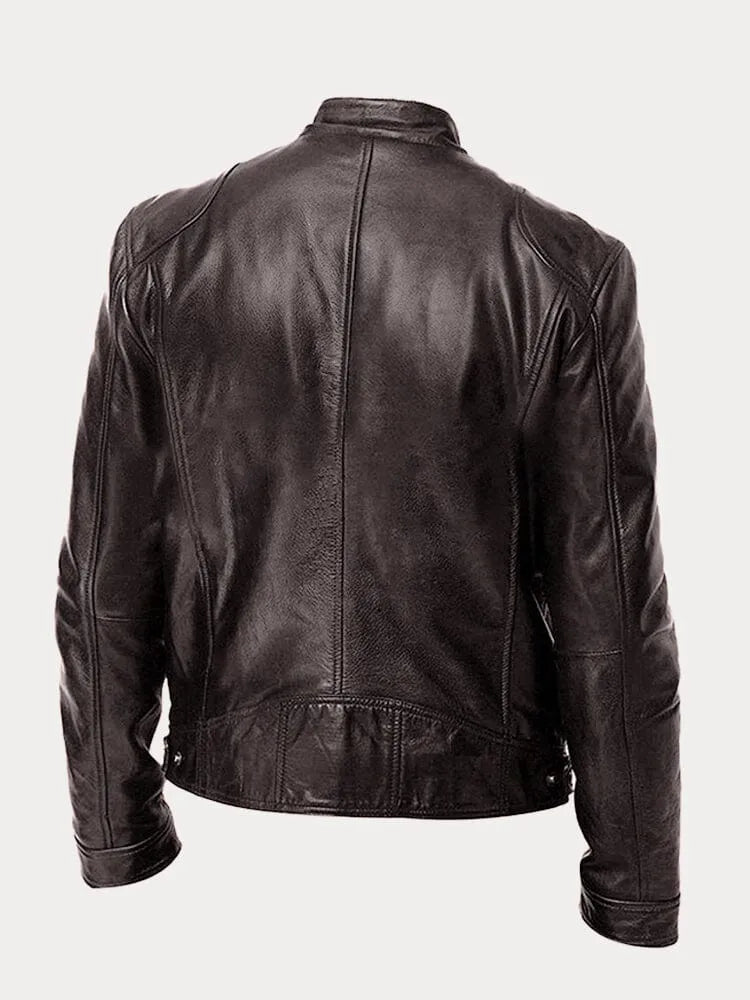Axel | Klassische Lederjacke