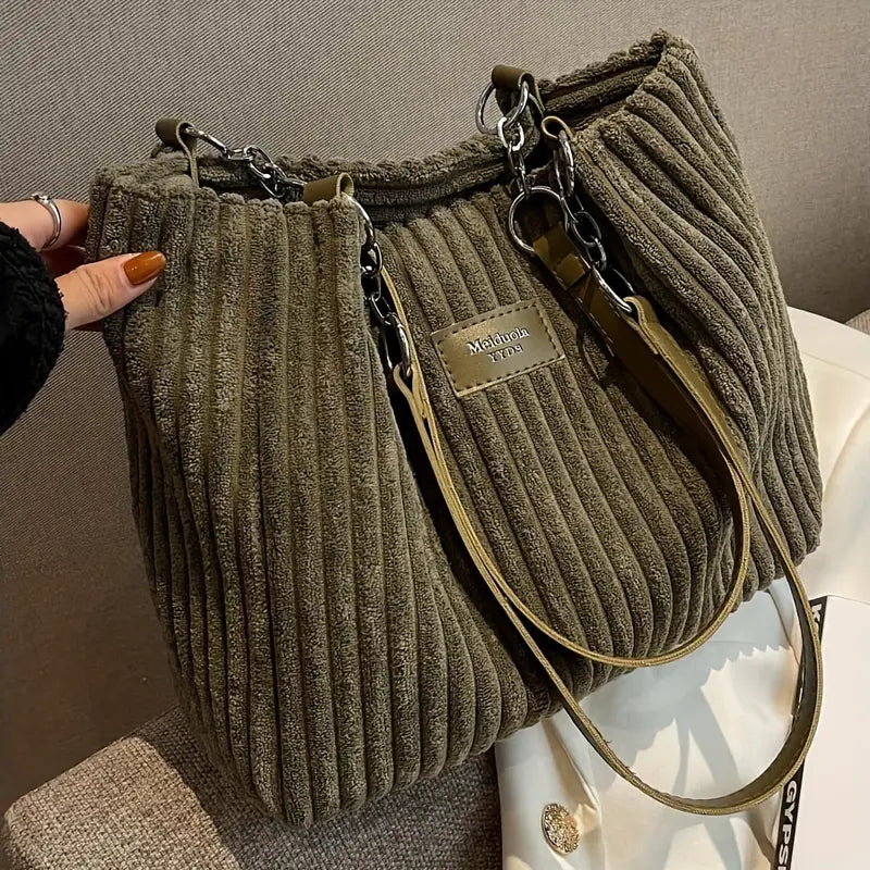 Baumwoll-Cord-Tasche