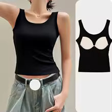 Frauen-Sommertop - Leichtes, ärmelloses Tanktop