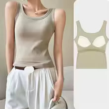 Frauen-Sommertop - Leichtes, ärmelloses Tanktop