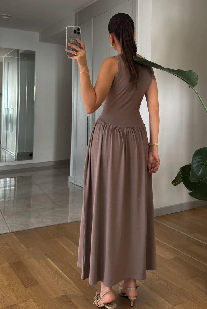 SHARON-Midi-Kleid