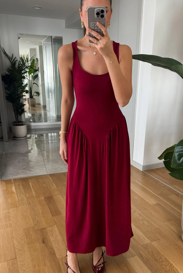 SHARON-Midi-Kleid