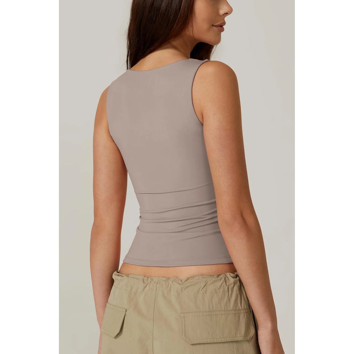 Camila - Elegantes trägerloses Top mit eckigem Ausschnitt