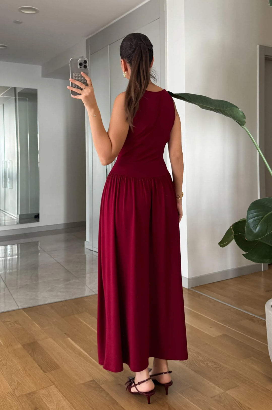 SHARON-Midi-Kleid