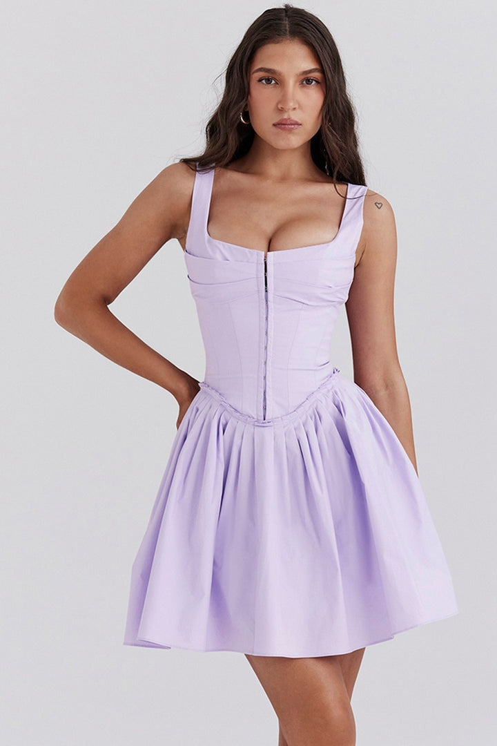 Verführerisches Sweetheart-Corset-Minikleid